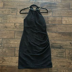 Eliza J dress. Black with shimmer. Size 6.